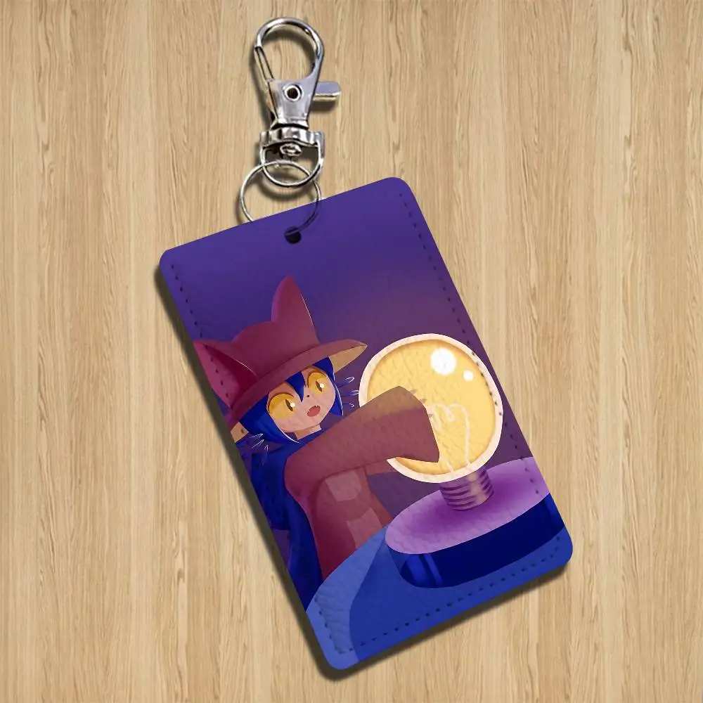 cute Niko game OneShot Holder For Bank Business Work Card Holder Student Card Case Bus Card Keychain - view 4