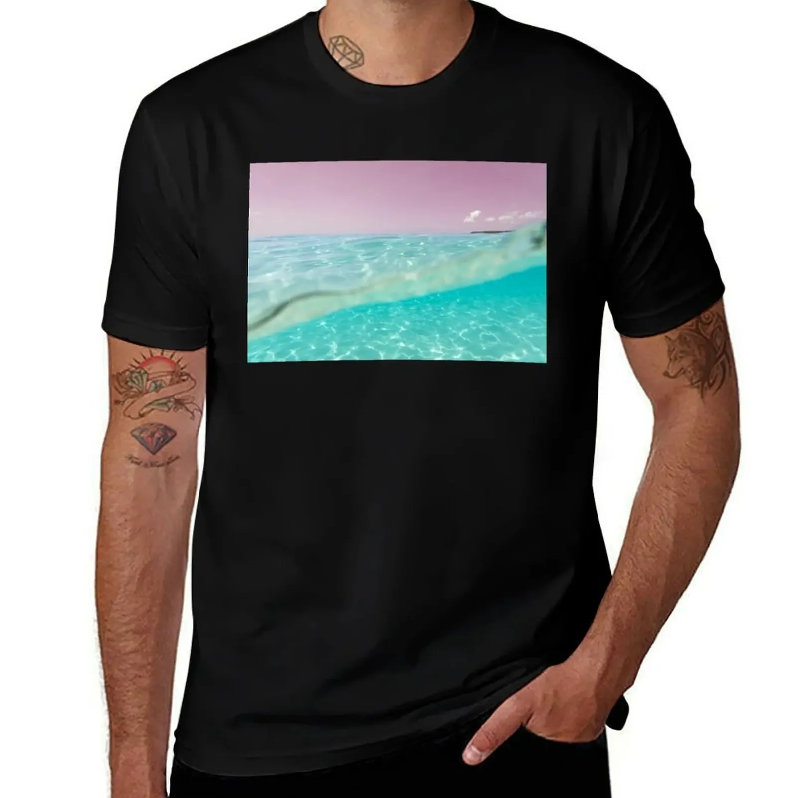 

Underwater Caribbean Sea Dream 4 T-Shirt customs design your own gifts for boyfriend Clothing cheap stuff mens t shirts