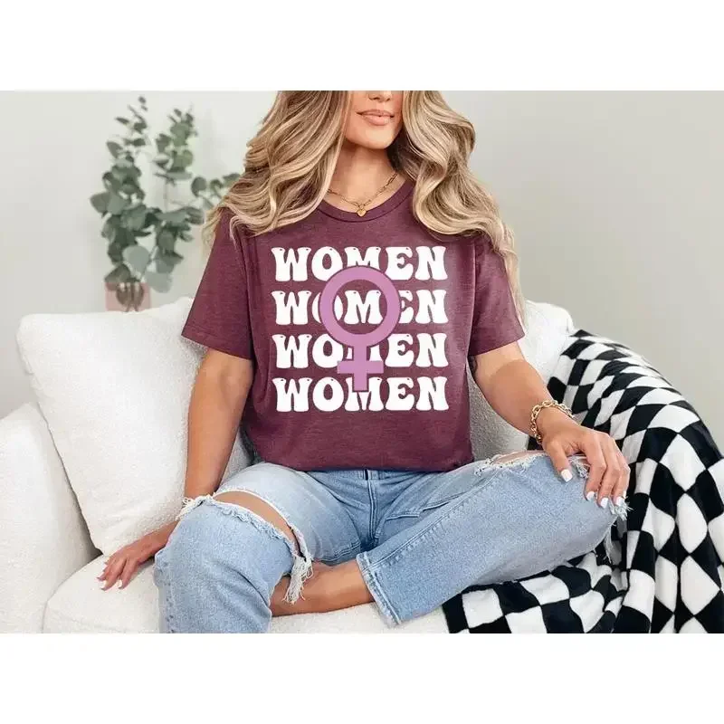 International Women's Day T Shirt Women Strong Team FeminisT Inspire Inclusion