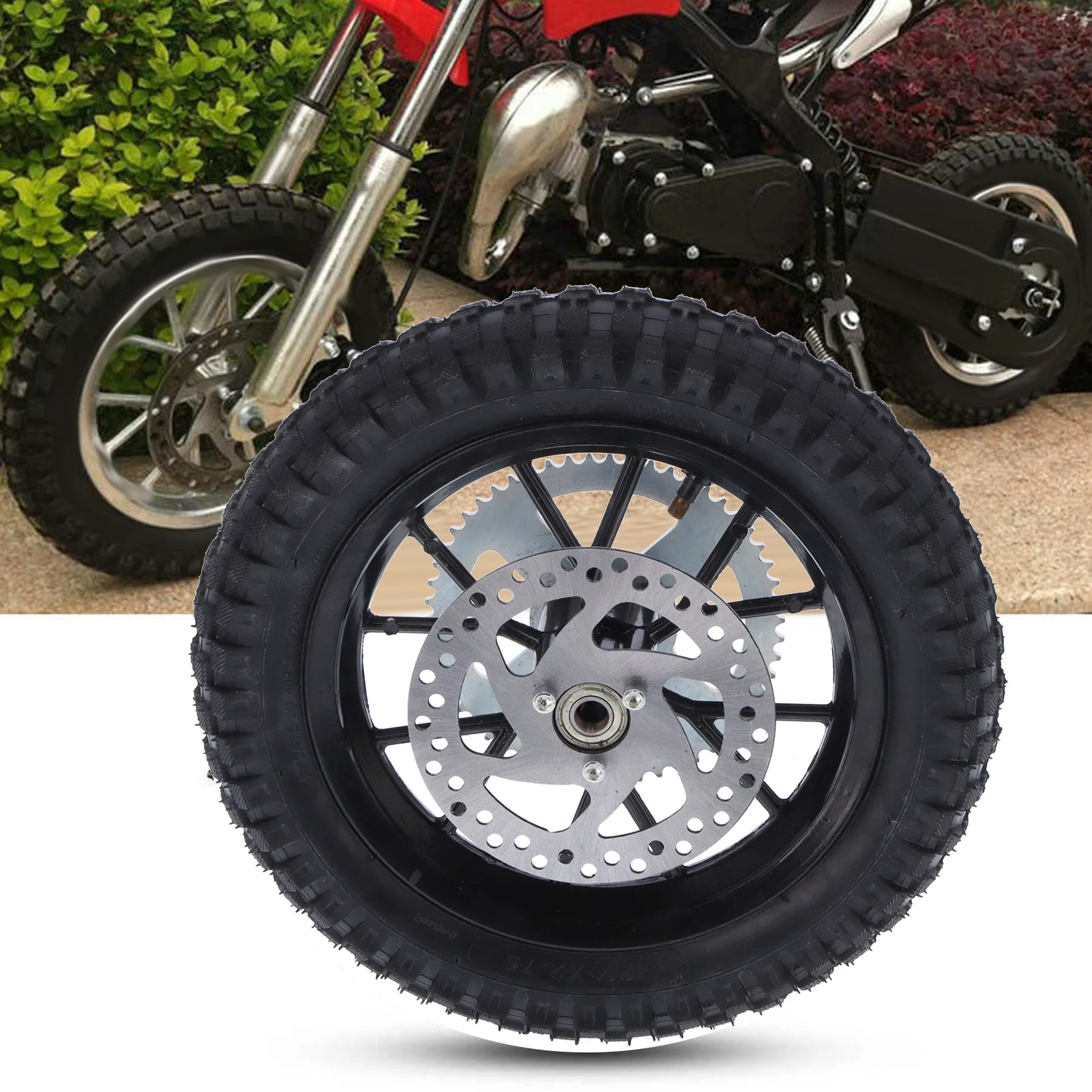 

Bike Tire Tire Replacement Rear Back Wheel Tire 12.5 x 2.75in Replacement for Coolster 49cc 2 Stroke Mini Dirt Bike QG-50