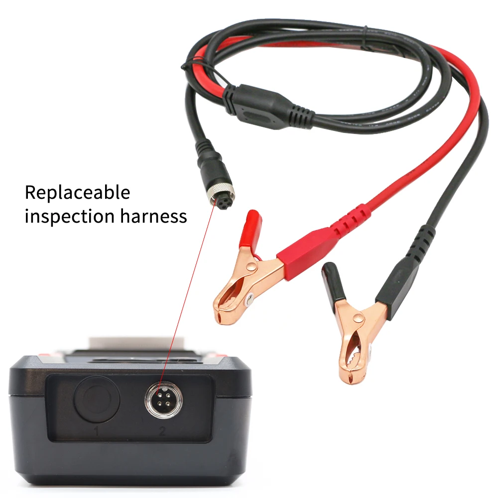 BST-800 جهاز اختبار بطارية ذكي 12 فولت و 24 فولت جهاز اختبار بطارية السيارة مع الطابعة يمكن أن اختبار فقدان البطارية مباشرة #3