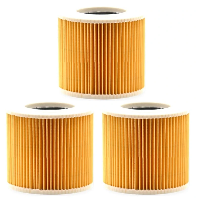 Cylinder Filter Elements Is Suitable For Karcher WD2 WD3 MV2 MV3 Household Sweeping Robot Cleaning Accessories