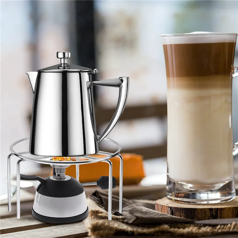 A42F Mini Gas Burner HT-5015M Mini Tabletop Gas Butane Burner Heater Siphon Pot Coffee Stove Siphon Pot