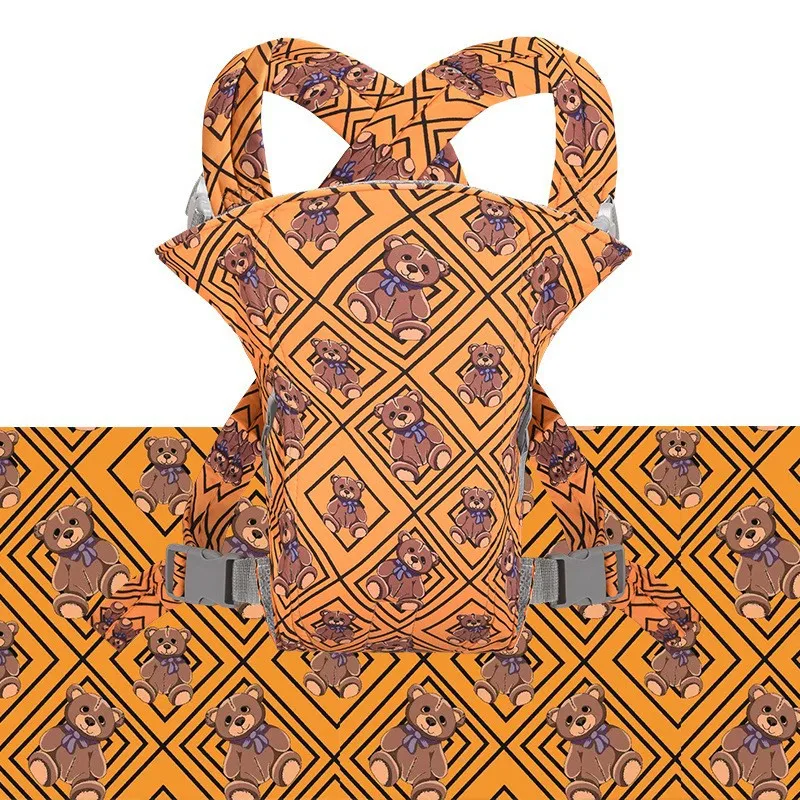 Nosidełko biodrowe dla niemowląt, poziome, do noszenia na plecach, wielofunkcyjne, lekkie, do użytku na zewnątrz, odpowiednie na każdą porę roku.