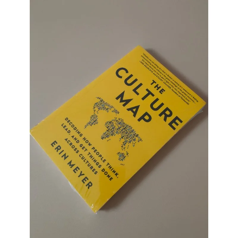 The Culture Map By Erin Meyer Decoding How People Think,Lead and Get Things Done Paperback Book in English