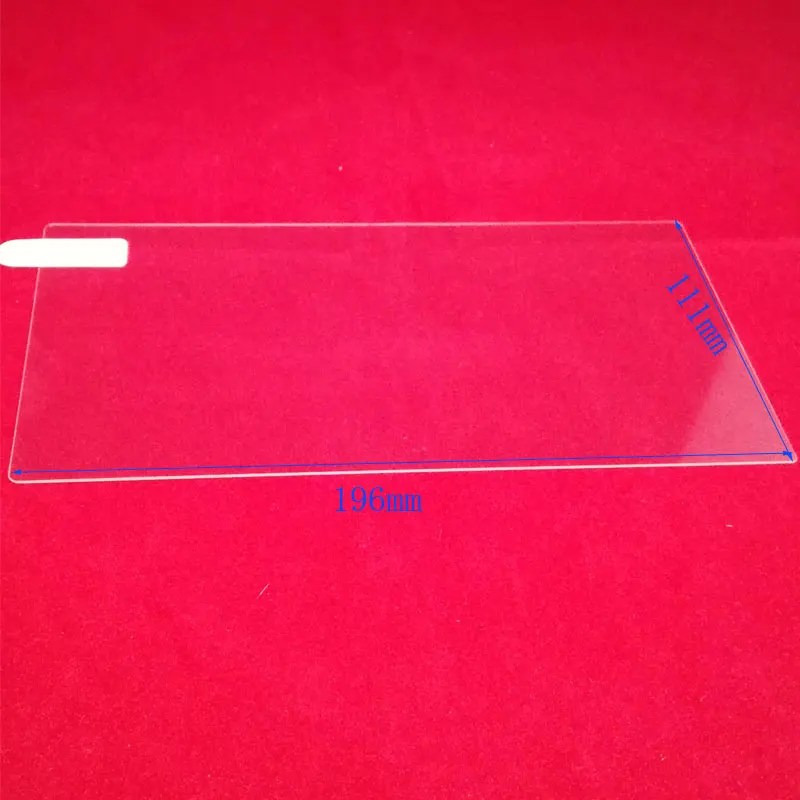   196x111mm universal Tempered Glass for 9