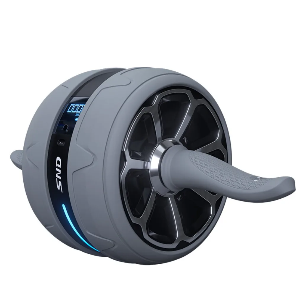 SND Abdominal Wheel Curl Automatic Rebound Household Smart Fitness Equipment Multifunctional Abdominal Wheel, Trainer
