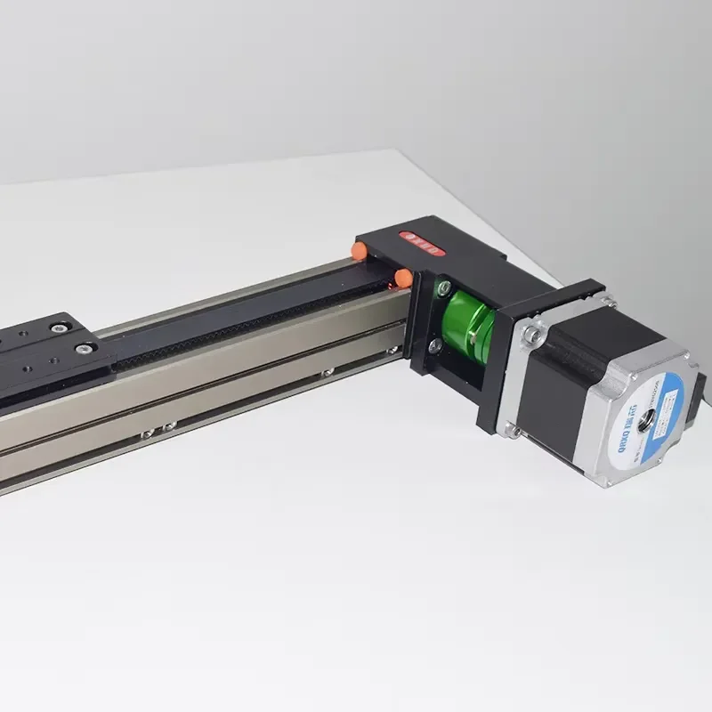 Cnc High Speed Silent Synchronous Belt Linear Module Sliding Table Moving Slider Guide 100-2000mm With Stepper Motor Free
