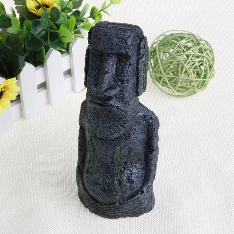 Creativity Roman Easter Island Fish Tank Decoration Furnishing Articles Accessories Aquarium Decor Home Decoration Accessories