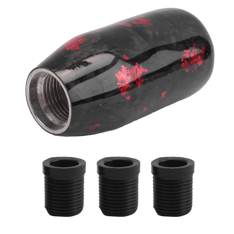 

Универсальная ручка переключения передач из принудительного волокна, цилиндрическая для большинства автомобилей, украшения, аксессуары, детали SFN091