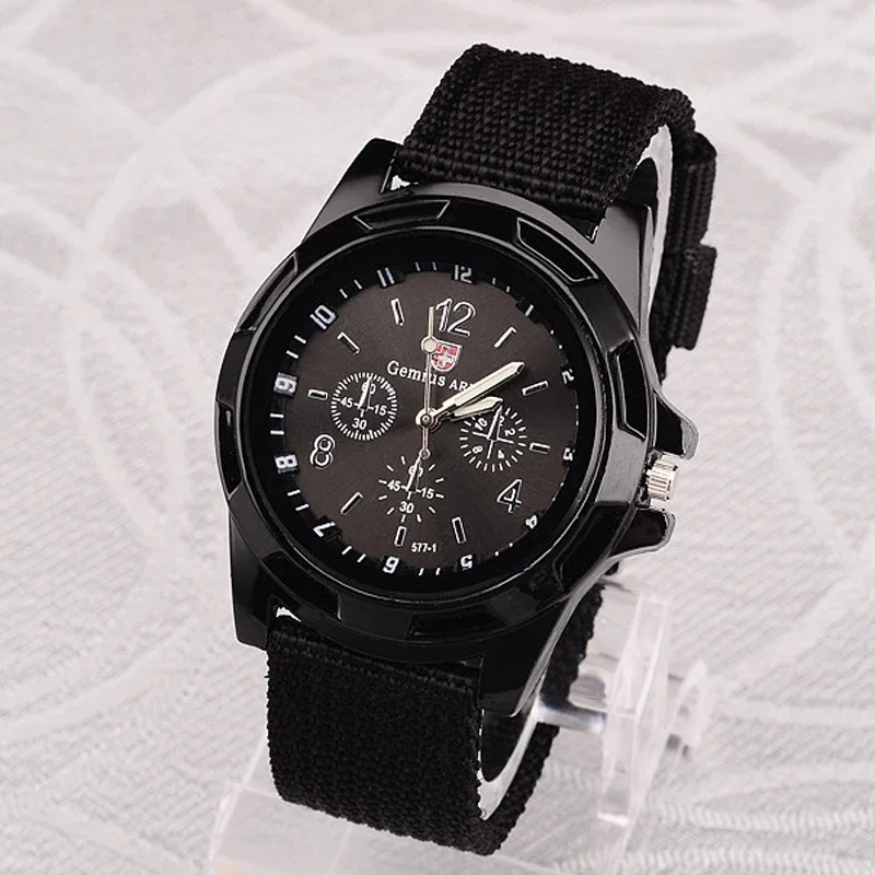 

Fashion Men Waches Nylon Band Quartz Wristwatches Military Watches Men Gemius Army Watch Men Sports Watches horloge man reloj