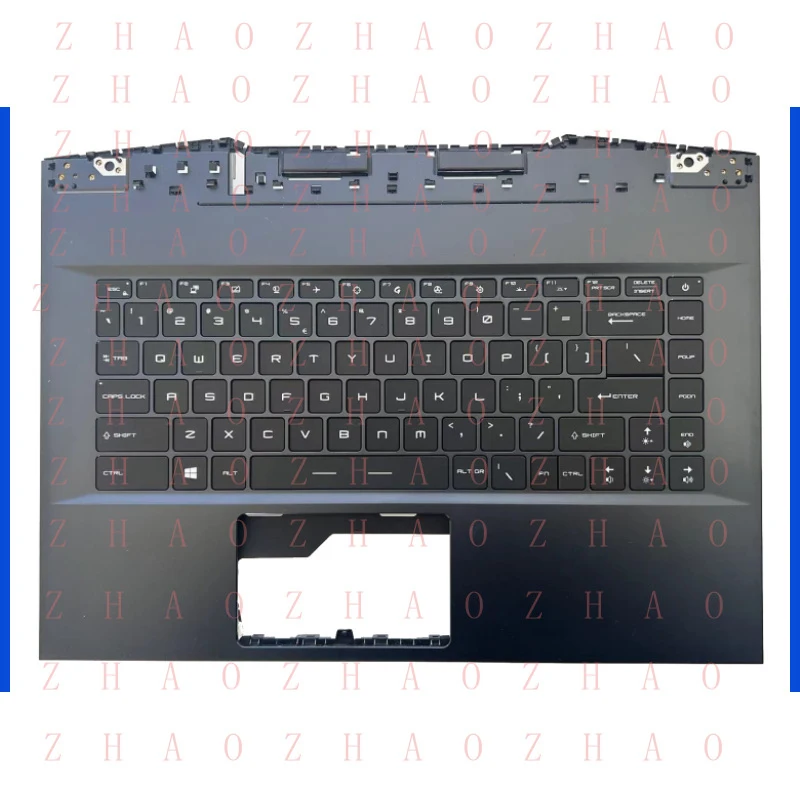 L+  For MSI GE66 MS-1541 1542 Palmrest cover Full Colorful Backlit Keyboard