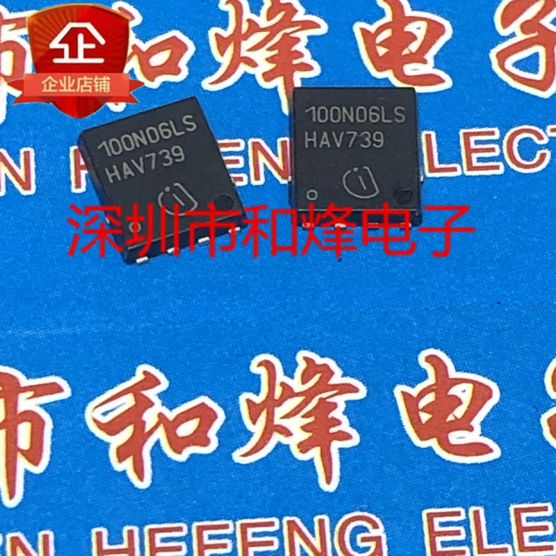 5 pces-10 pces 100n06ls bsc100n06ls3g TDSON-8 60v 50a novo e original em estoque