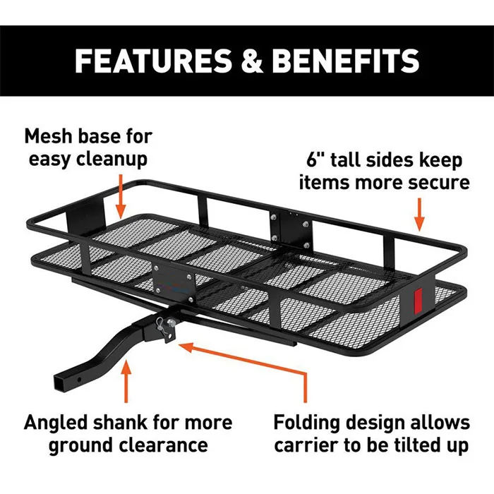 4x4 Universial Suv Offroad Car Roof Rack Accessories Luggage Rack Car Top Rack Folding Cargo Carrier