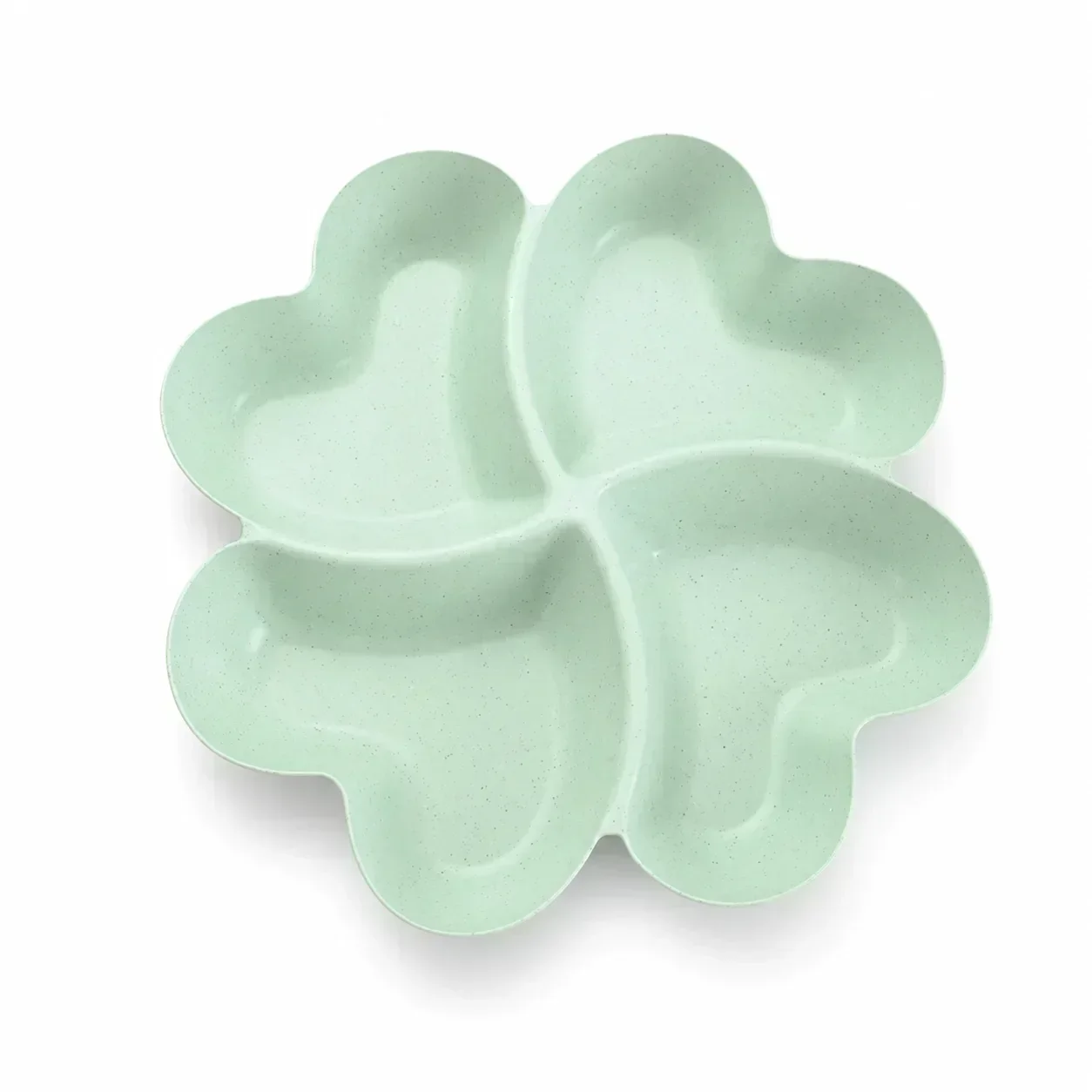 Large Capacity Sectioned Snack Tray, Plastic Serving Platter with Dividers for Fruits, Nuts, and Snacks