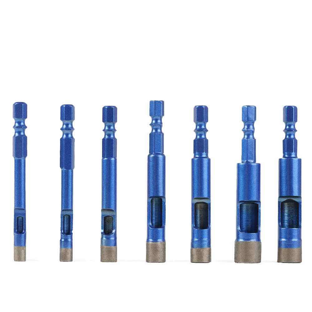 High-grade diamond grain Coated Drill Bit Tile Marble Glass Ceramic Hole Saw Drilling Bit For Ceramic Tile Drilling