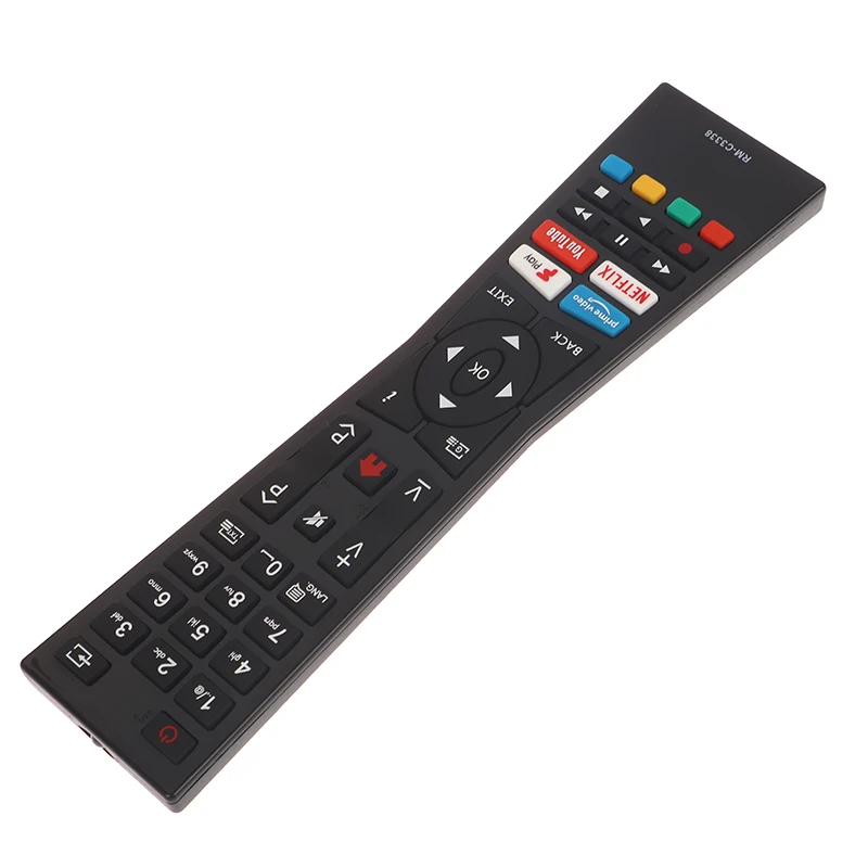 Remote Controller RM-C3338 RC43101P Replacement - Compatible with JVC 4K LED LCD Smart TVs LT-24C680 LT-24C685 LT-32C695.
