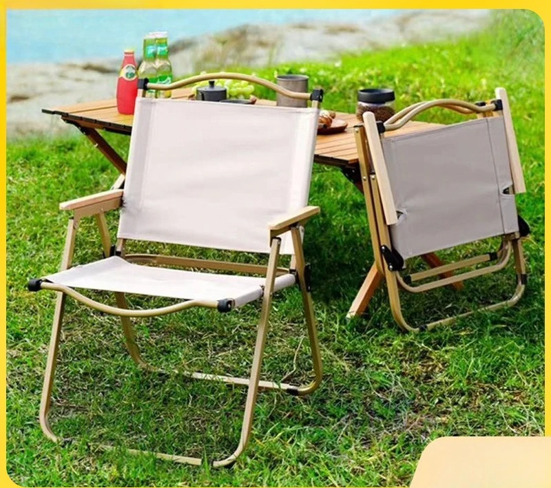 

Outdoor Folding Chair Portable Camping Chair Backrest Picnic Chair Beach Fishing Chair Lightweight Outdoor Table Chair Sillas