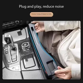 Kreativní a praktické produkty do automobilového interiéru: Zátka do mezery autosedačky, protipropustný pásek, multifunkční úložný box 10 nejlepší prodej Výplň mezery sedadla BMW - №9