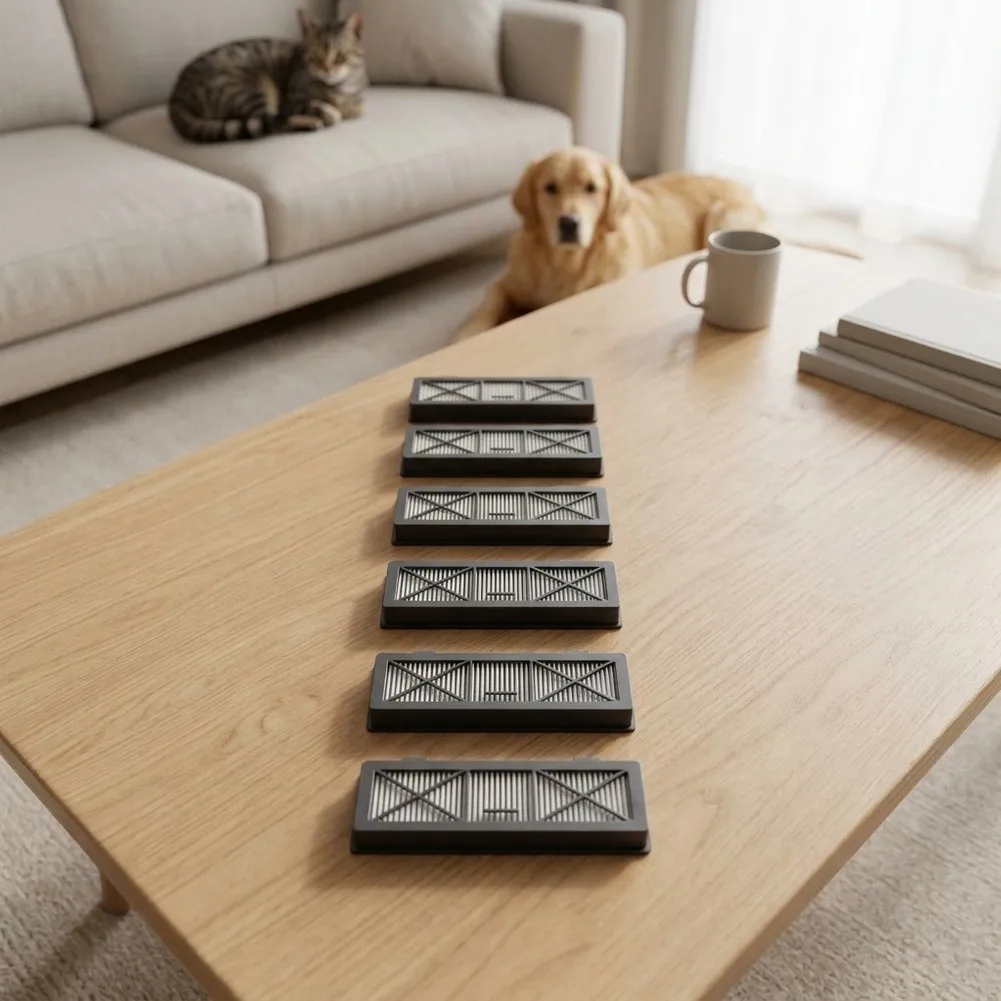 Home Cleaning Part Robot Vacuum Filter For Home Cleaning for fine Dust Particles Optimal Performance Hygienic Floors