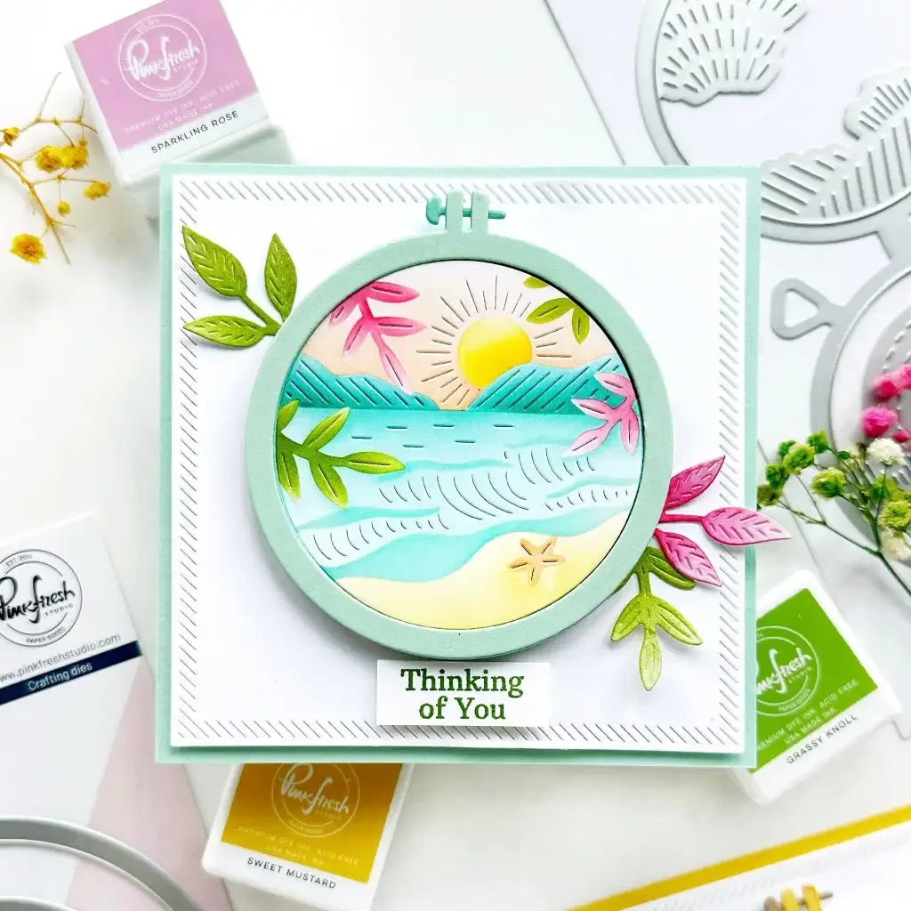 Ambachtelijke opruiming bloemen bloemen frame metalen stansmessen duidelijke stempels stencil drukplaat DIY wenskaart maken scrapbooking