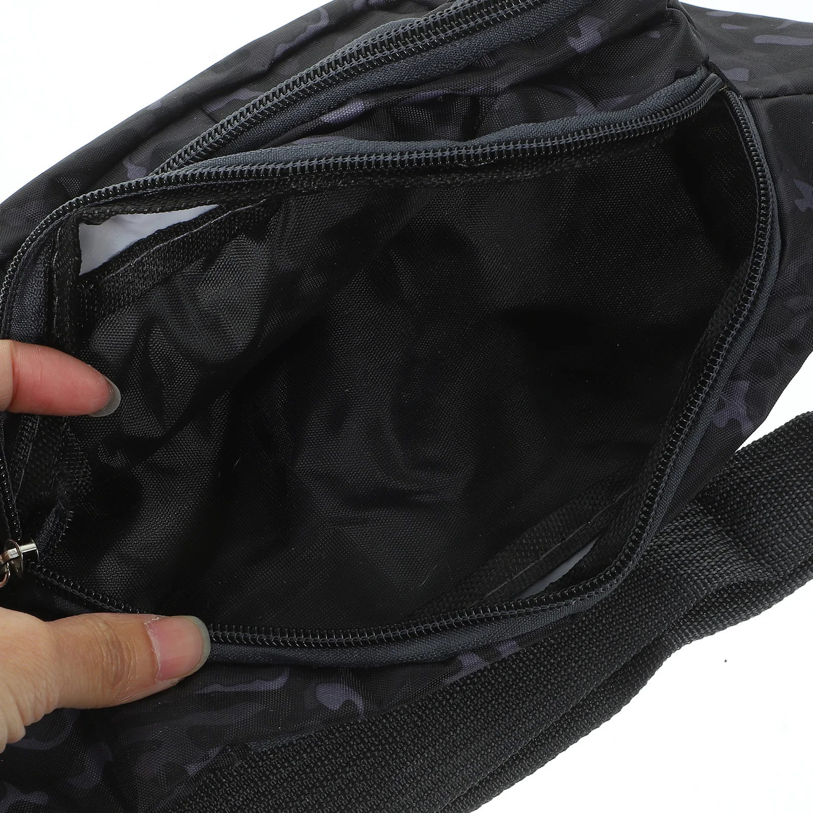 

Outdoor Running Waist Pack Travel Multipurpose Sports Bag Hiking Climbing Lightweight Durable Material Multiple Pockets