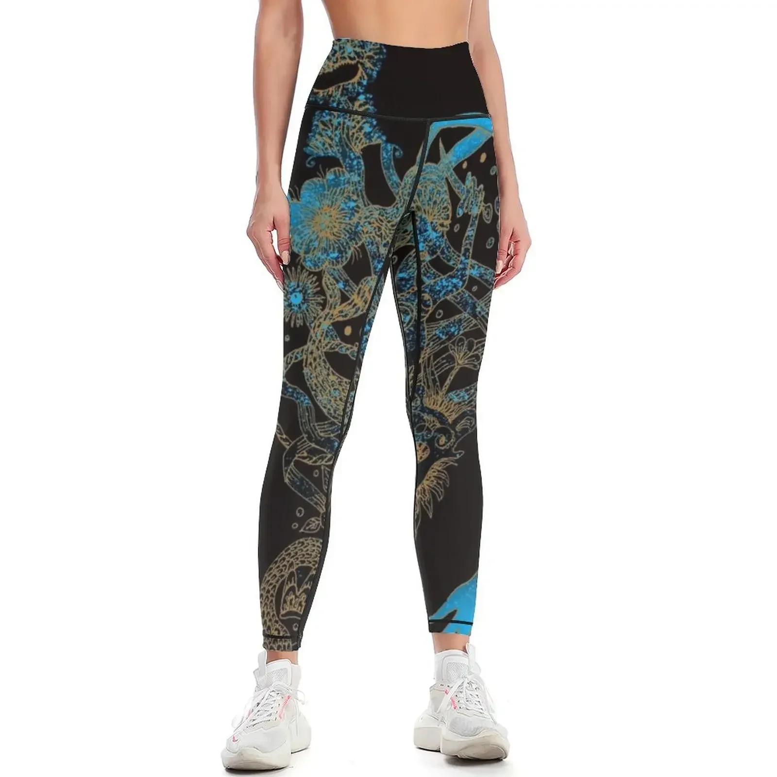 

Tattoo Ghost's Ink Memories Leggings for fitness push up legging for physical sport pants Womens Leggings