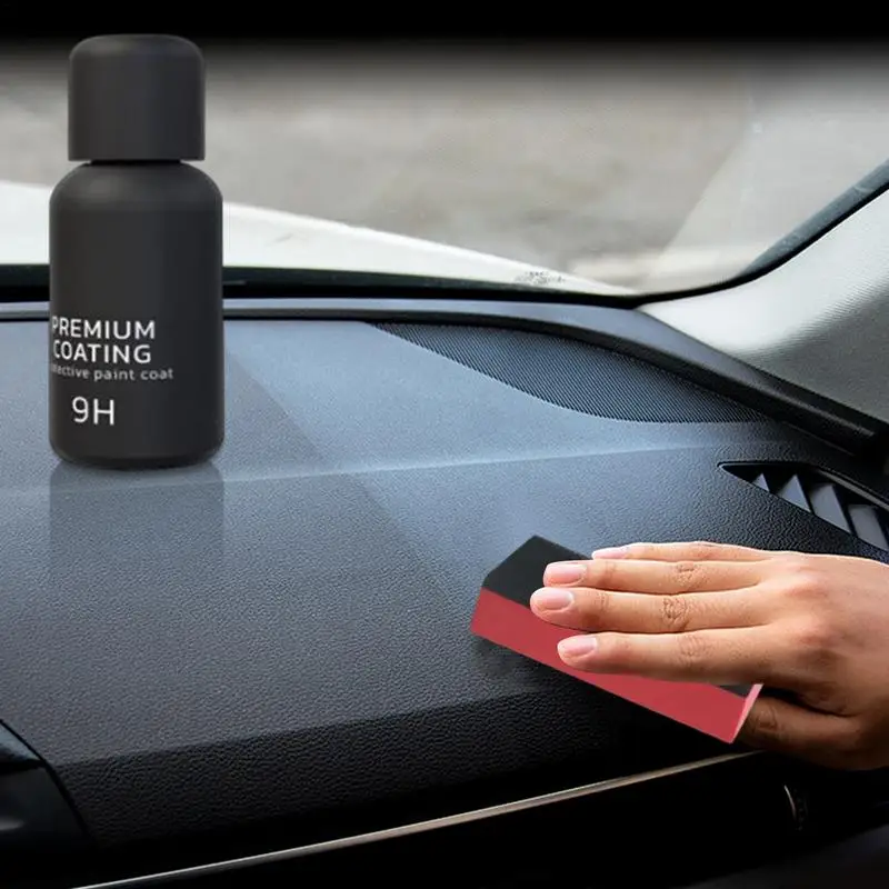 

Automotive Ceramic Coating 30ml Ceramic Car Coating With Sponge 9H Ceramic Coating For Paint Protection High Gloss Hydrophobic