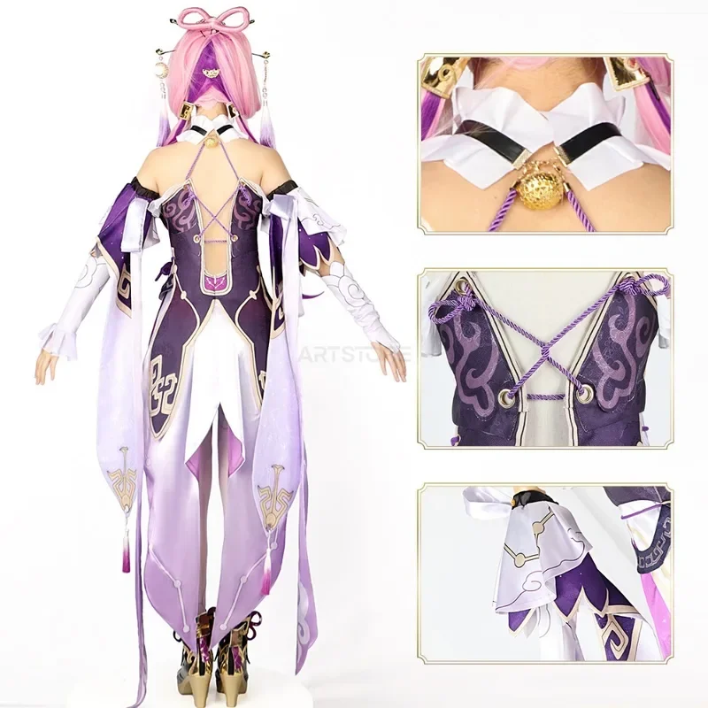 Fu Xuan Cosplay Game Honkai Star Rail Costume Halloween Party Cosplay Suit Fuxuan Carnival Party Cos Suit Cosplay Costumes