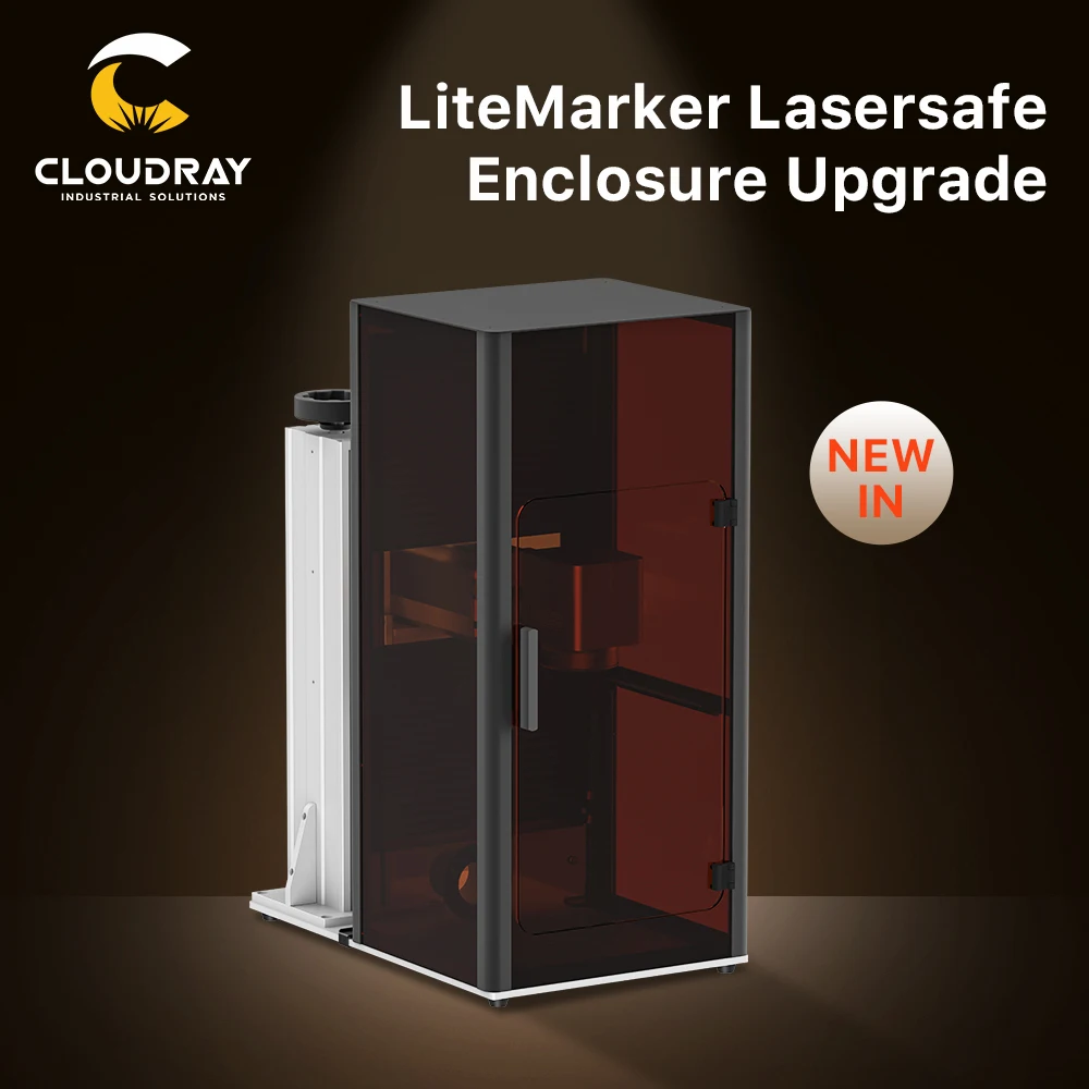 

Cloudray Fiber Marking Machine Safety Enclosure LiteMarker Protective Cover for 500 Lift Laser Protection With LED Light