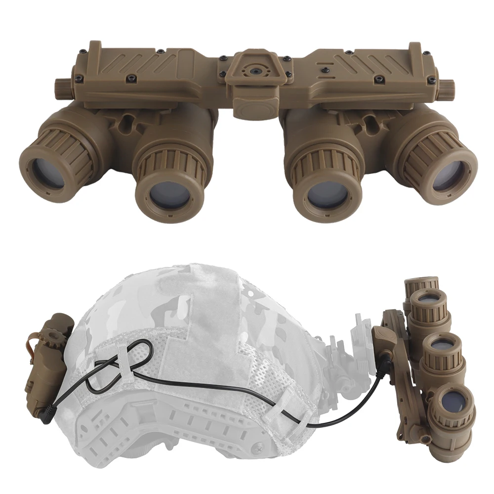 Тактический шлем GPNVG 18, очки ночного видения, модель NVG DUMMY с батарейным блоком, аксессуары для охотничьего боевого страйкбольного шлема