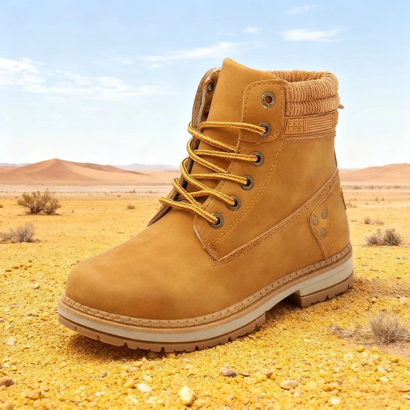 

Женские желтые ботинки с высоким берцем в британском стиле, модные ботильоны из искусственной кожи, зимние уличные бархатные теплые зимние ботинки, женская обувь