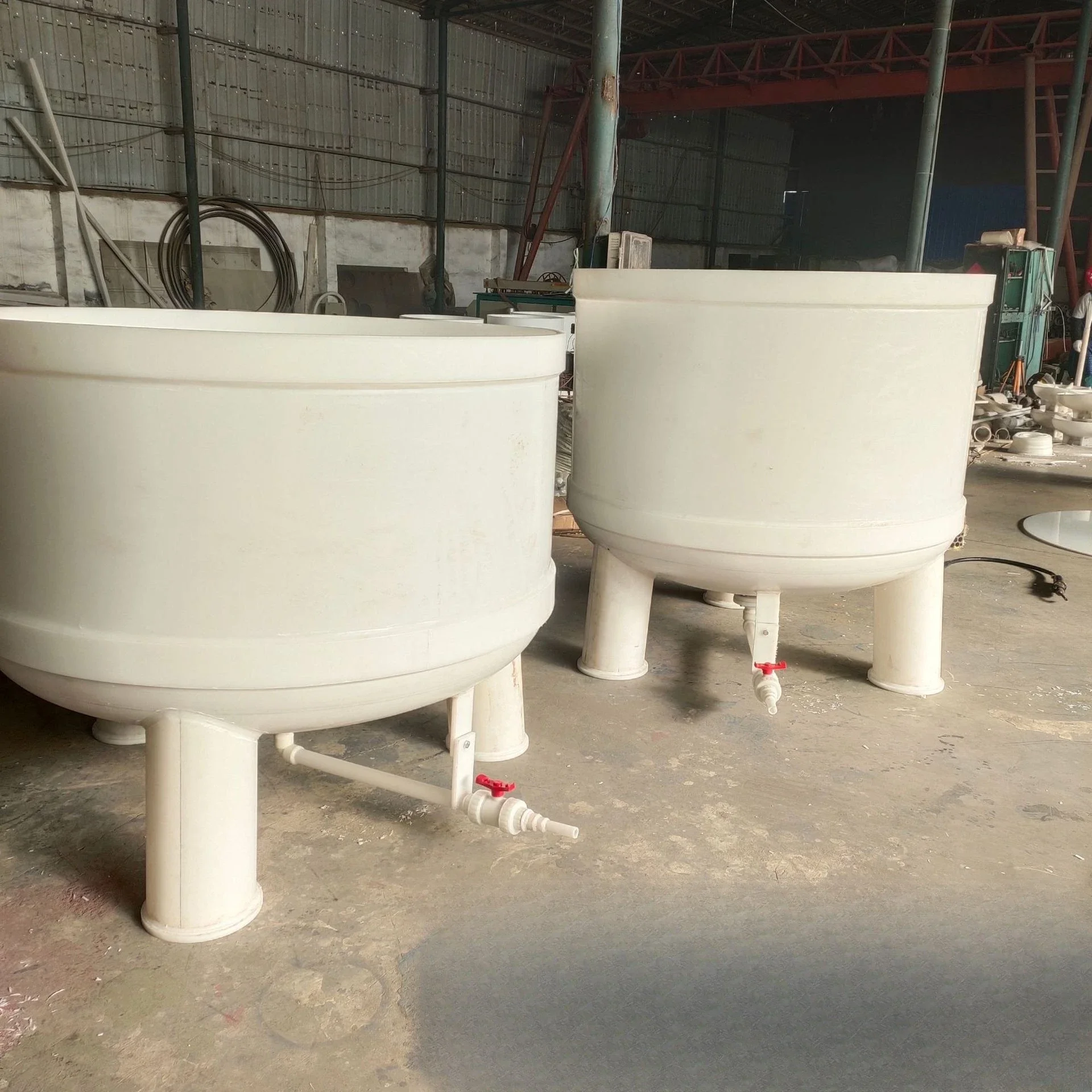 Tanque de filtro PP Barril de filtro PPH, equipamento de separação de sólidos-líquidos