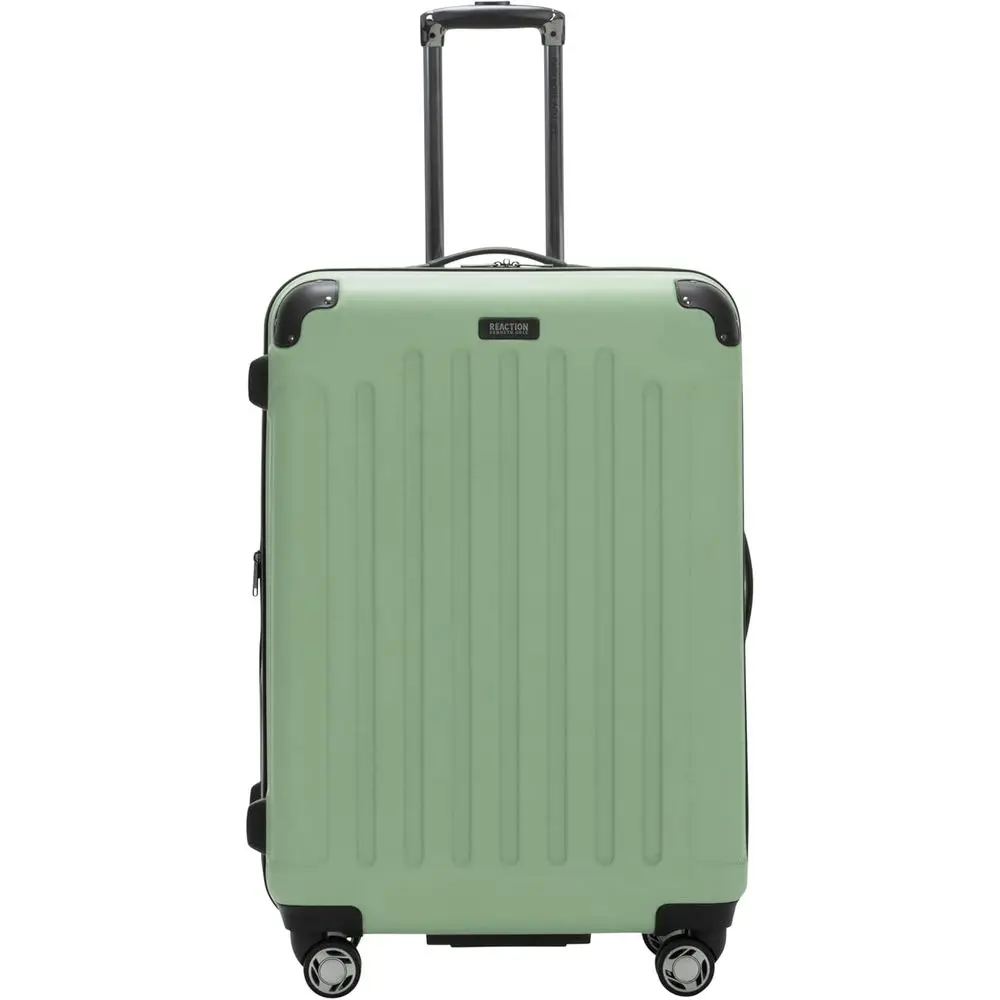 

Expandable 8-Wheel Spinner Suitcase, Lightweight Hardshell, Sea Blue, 28-Inch
