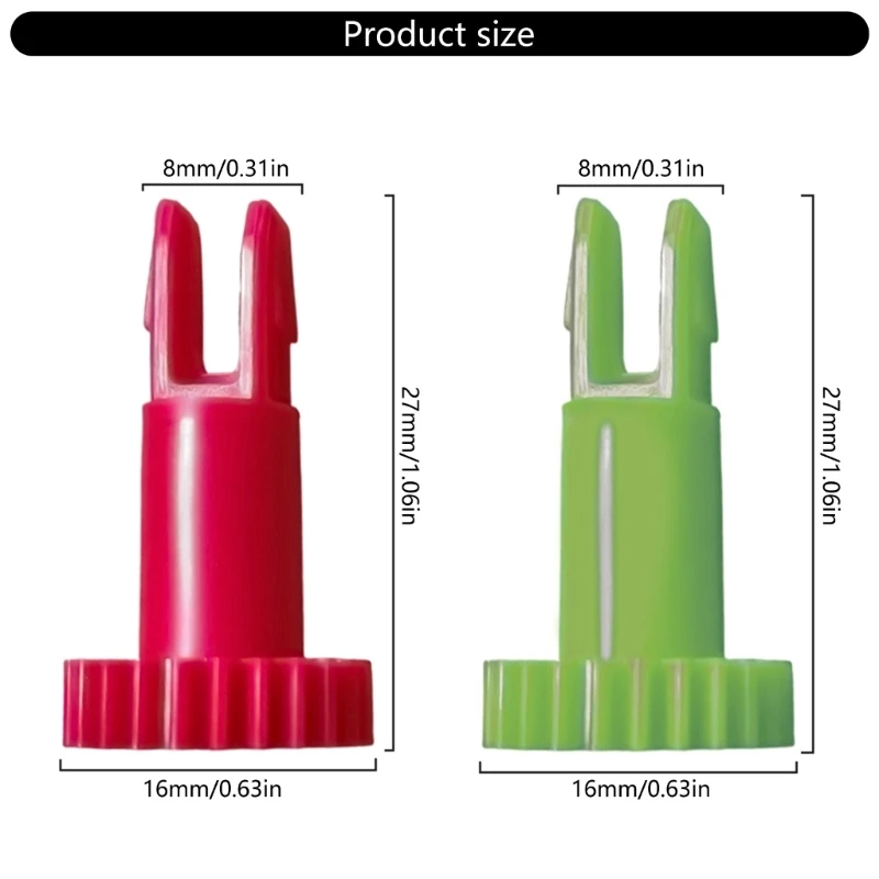 Precisions Fit 액세서리 2.7x1.5cm 녹색/빨간색 T8 T9 모델에 적합