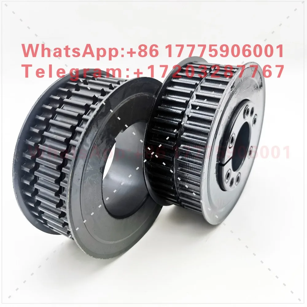 Numerical control machine tool lathe 8M spindle synchronous pulley, synchronous pulley 46 teeth 58 teeth 36 teeth