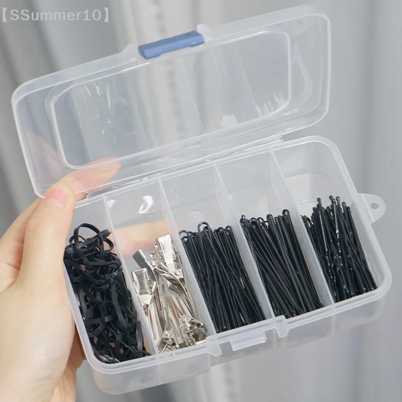 【SSummer10】5/6 Grid Transparent Square Earrings Storage Box - Jewelry Finding Accessories Packaging Bead Pearl Organizer【SS】
