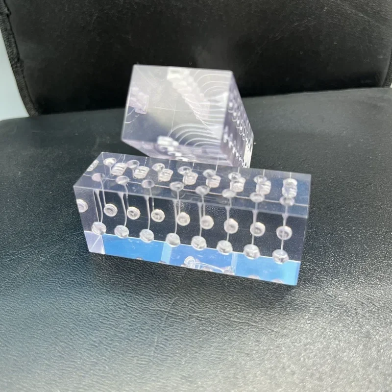 SS 1Pcs Resin Root Canal Practice Block, Simulated Pulp, Hot Tooth Glue Filling, Machine Expansion, Preparatory Filling Model