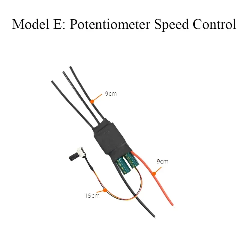 

DC 12V 24V 30V 200W Sensorless BLDC 3-Phase Brushless Motor Driver Board Speed Controller Module PWM Speed Control