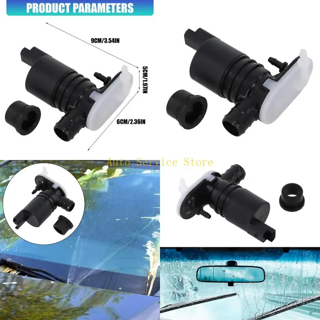 462A High Efficiency Direct Fit Plastic Windshield Wiper Cleaning Quiet Operation For Vehicle Enhancing Driving 289209776R