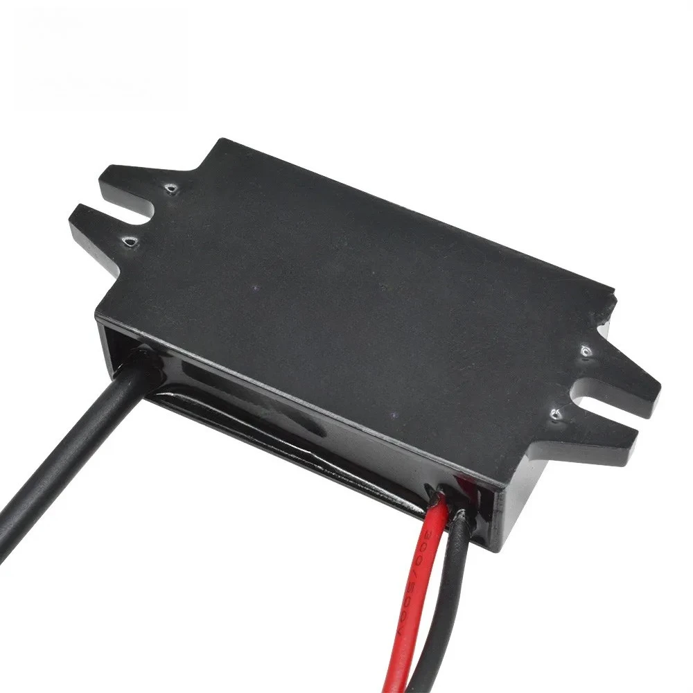 DC-DC 12V to 5V 3A 15W Step Down Car Power Converter Voltage Power Supply Micro Mini USB Output Adapter Low Heat Auto Protection