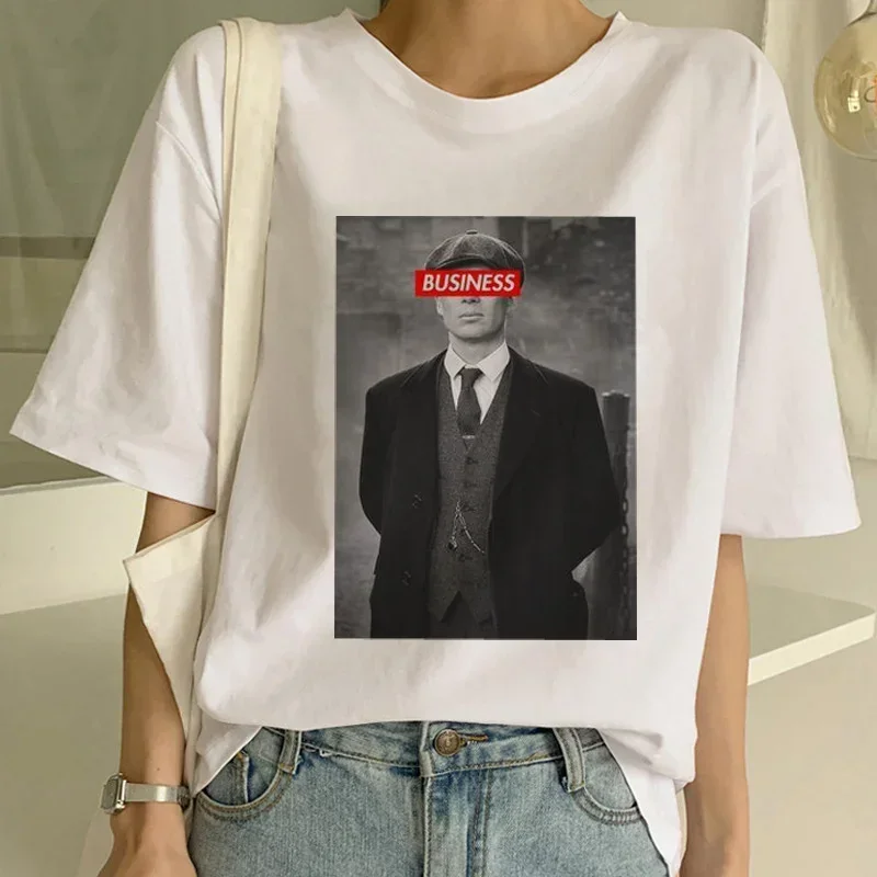 Harajuku Peaky Blinder Women Tshirts Funny Short Sleeves T Shirt Women Shirt 90s Ulzzang Female T-shirt Tees Fashion Top