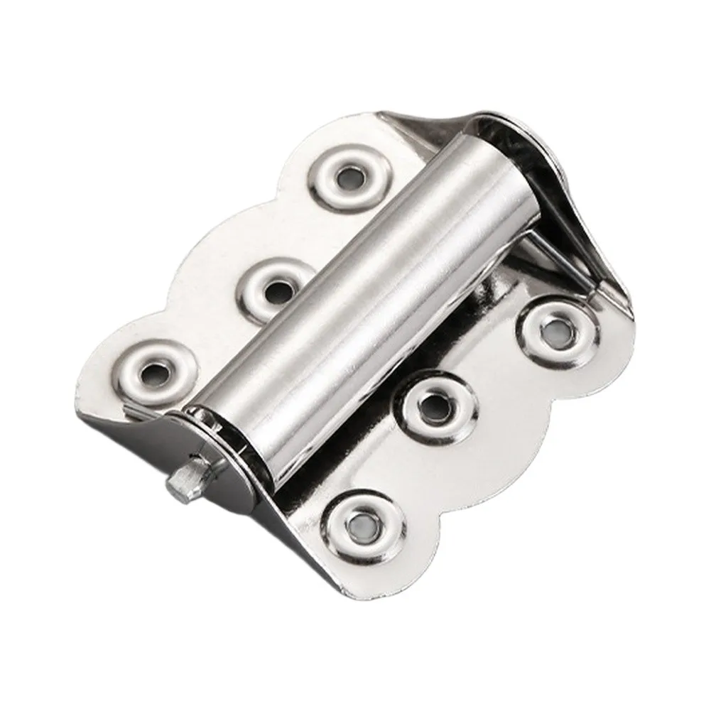 Self-Closing Spring Hinges Compatible with Standard Wooden Screen Door Installations and Light Cabinet Applications