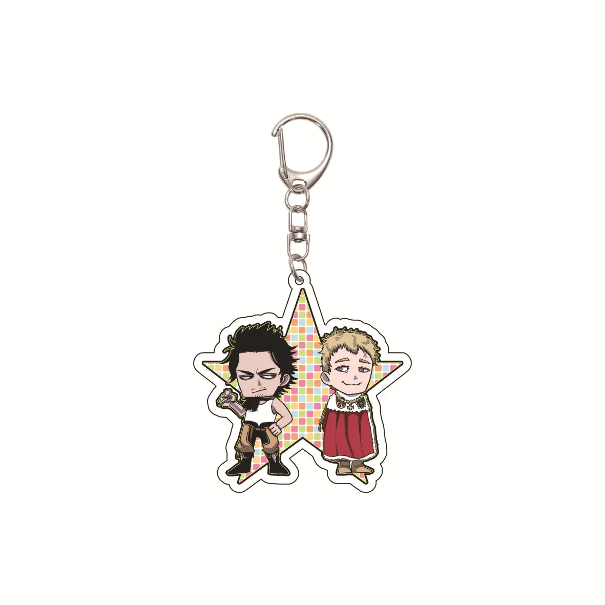 55MM Anime Black Clover Keychain Asta Noell Silva Yami Sukehiro Mimosa Vermilion Luck Voltia Keychain Christmas Gifts view 2