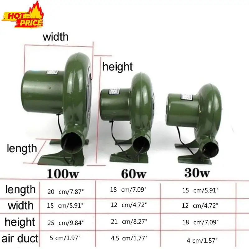12 فولت شواء مروحة كهربائية الفحم مدخنة كاتب حداد تشكيل منفاخ شواء المشجعين