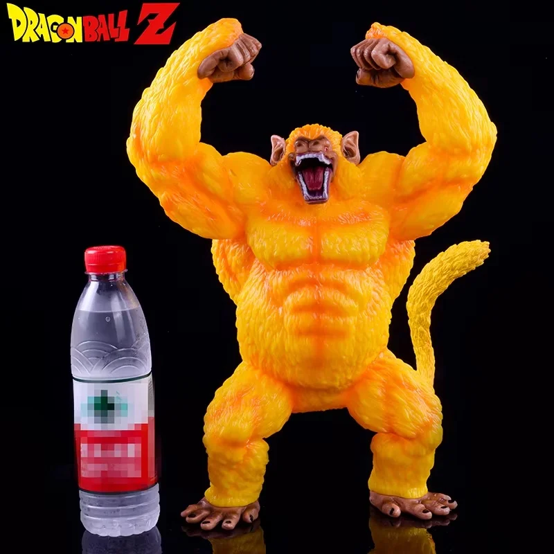 40cm Dragon Ball Z Super Large Golden Version Of Vegeta Great Ape Gorilla Theater Version Hand Office Action Figures Model Toys