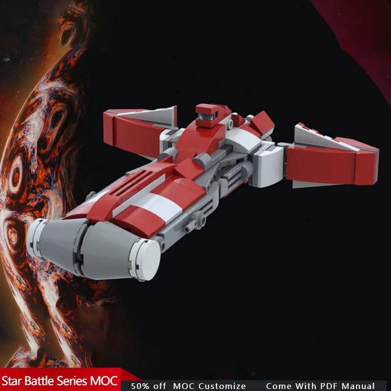 229 PCS Star Scuffle Pelta-Class Frigate v2 - 75362 alternative MOC Customize Modular Building Block DIY Toy Christmas Gift