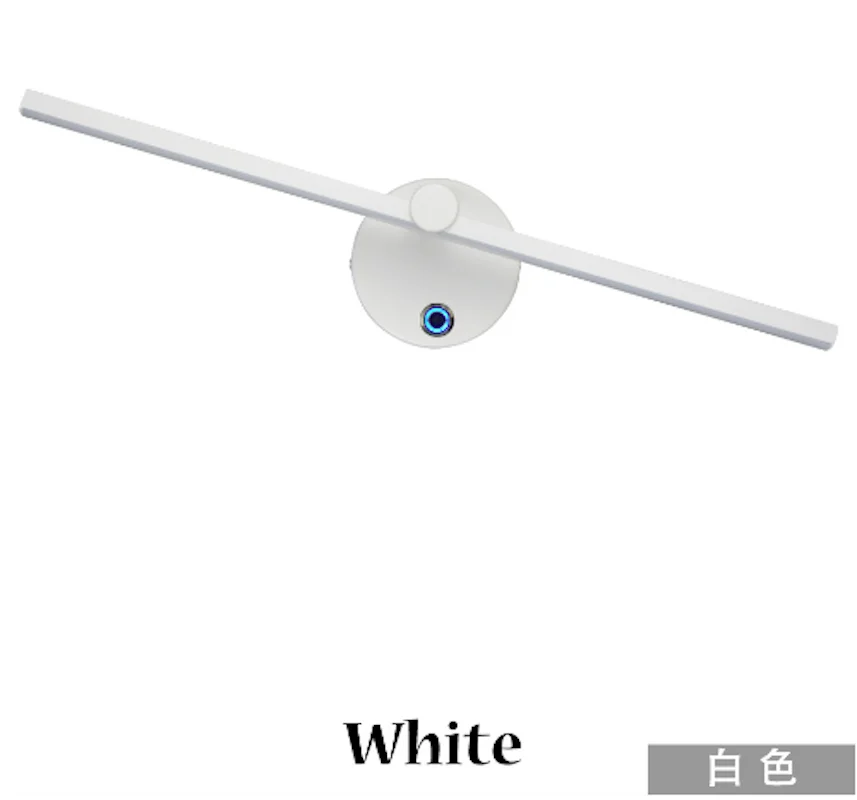 Imagem -03 - Nordic Minimalista Led Lâmpada de Parede Interior com Interruptor Espelho Vanity Wall Rotação de 360 ° 41cm Lâmpada de Cabeceira 30 cm