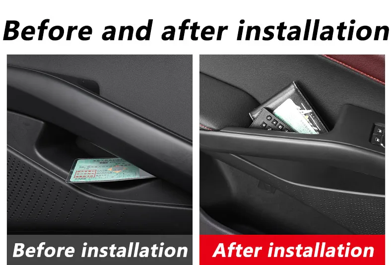 For Ford Mondeo 2022 2023 Car Interior Decoration Accessories, Interior Door Handle, Patch, Storage Box Modification
