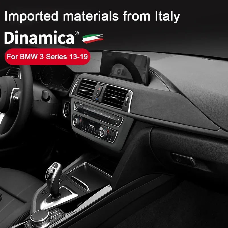 

Alcantara Interior Overlay Accessory For BMW 3 series F30 F32 F33 F34 F35 F36 2013-2019 Center Gear Shift Panel Cover Air Outlet